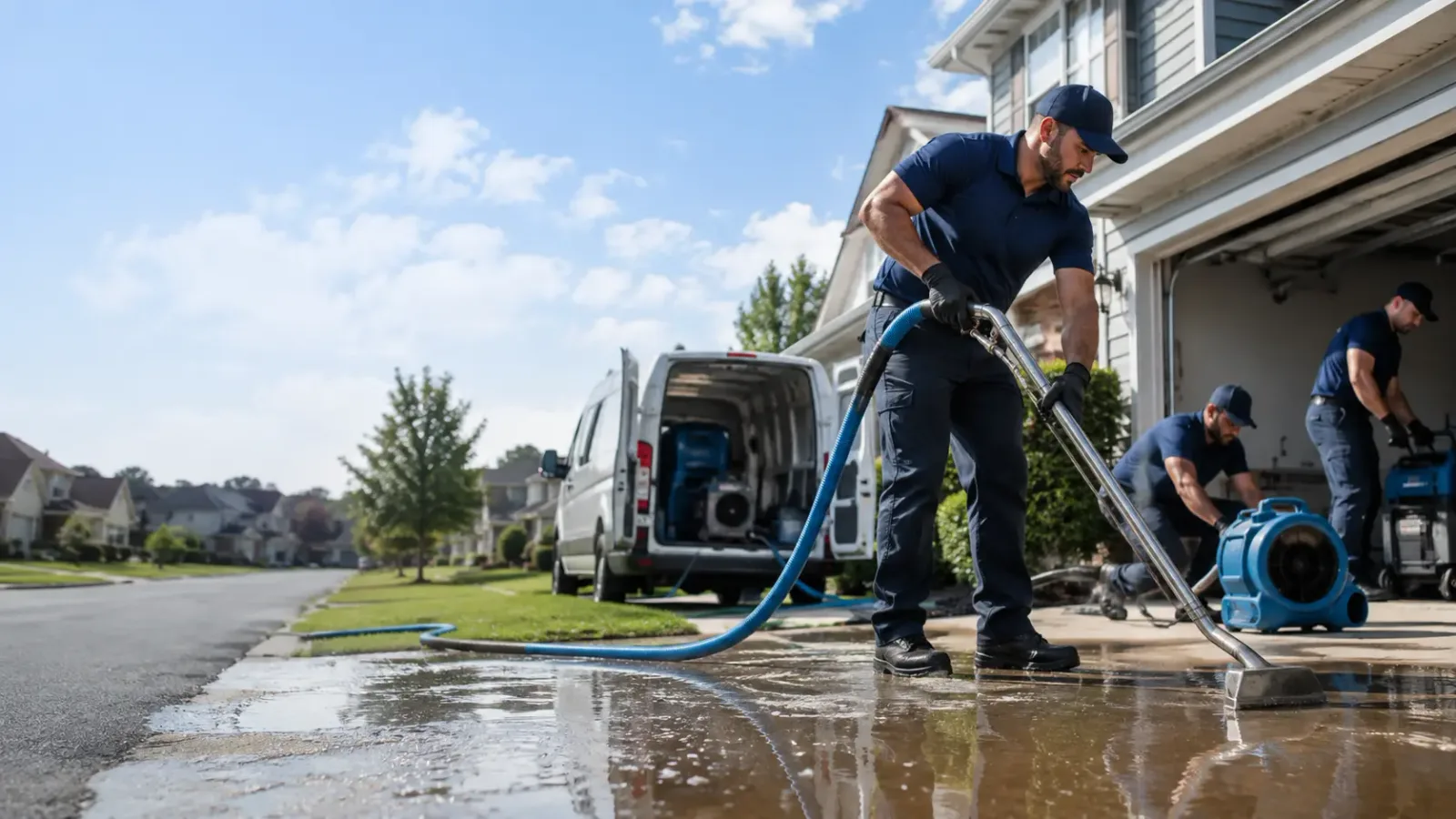 Flood Damage Restoration in Bacliff, TX